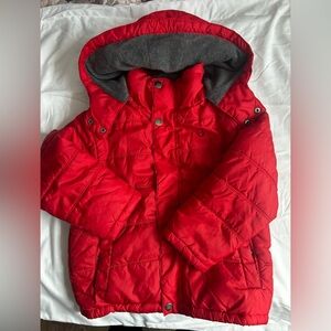 Calvin Klein Red Puffer Jacket for Kids